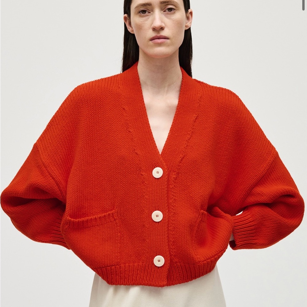 Babaa No 22 Cardigan Summer Flame